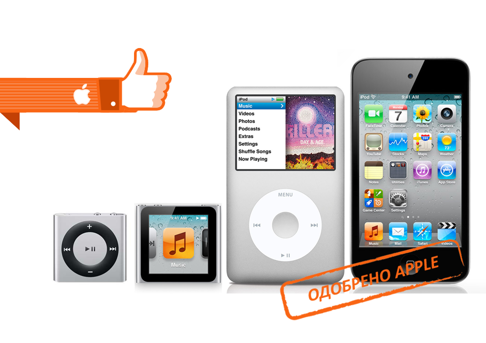 Ремонт Apple iPod в Одинцово